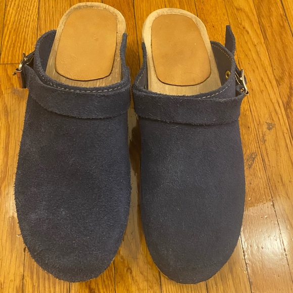 Mia Swedish clogs size 40 Blue Suede - Picture 5 of 6
